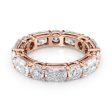 5.7ct Alternating Radiant and Round Basket Eternity Online Hot Sale