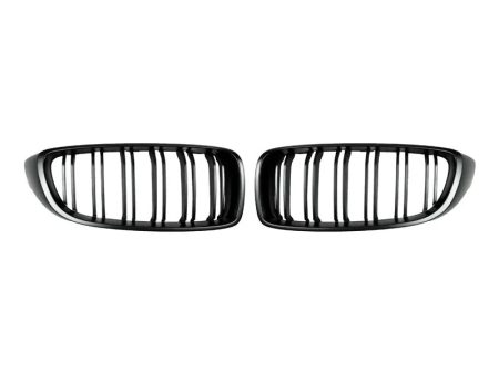 Autotecknic Grill BMW 4 Series F32 F36 (14-17) Stealth Black   Glazing Black   Carbon Fiber Discount