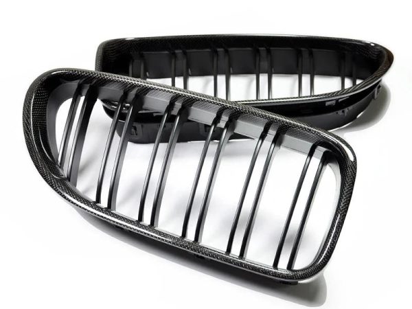 Autotecknic Grill BMW 6 Series F06 F12 F13 (12-15) Stealth Black   Glazing Black   Carbon Fiber Online