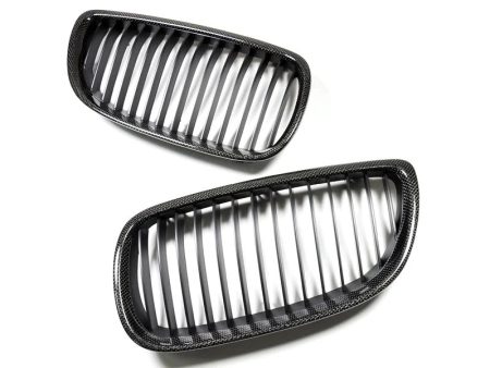 Autotecknic Replacement Grill BMW 3 Series E92  E93 (06-08) Carbon Fiber Hot on Sale