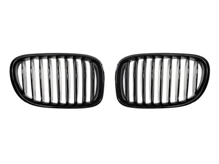 Autotecknic Replacement Grill BMW 7 Series F01 F02 LCI (13-15) Glazing or Stealth Black For Sale