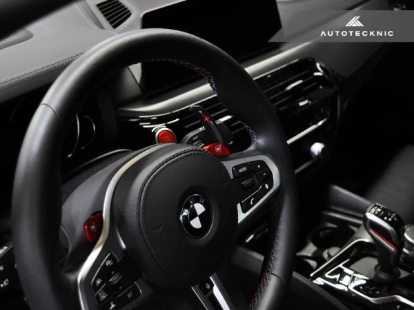 Autotecknic Shift Paddles BMW 5 Series G30 (17-20) [Battle Version] Dry Carbon Fiber Cheap