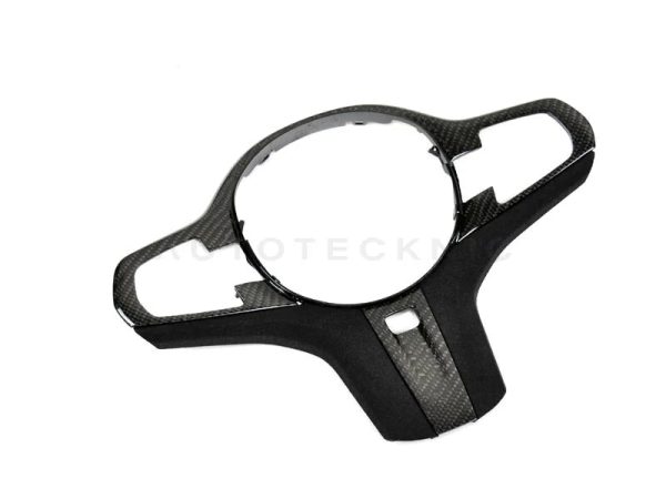 Autotecknic Steering Wheel Trim BMW X3M F97 (19-22) Carbon Alcantara Finish Online Hot Sale