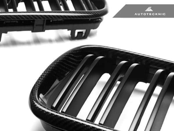 Autotecknic Grill BMW M2 F87 (2016-2018) [Dual-Slats] Stealth Black   Glazing Black   Carbon Fiber Online now