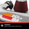 K&N Cold Air Intake Honda Civic EJ8 EX EX-R V 1.6L 1.5 L4 (1995-2001) [Typhoon Kits] 69-1011TP Fashion