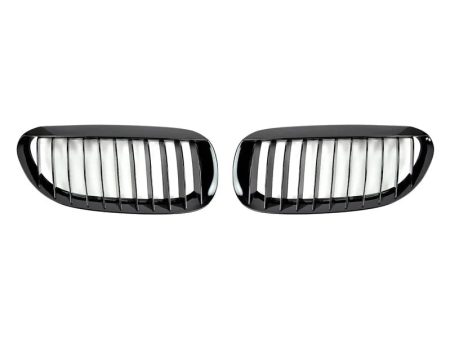 Autotecknic Grill BMW M6 E63 E64 (06-07) Stealth Black or Glazing Black Online Hot Sale