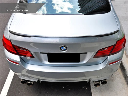 Autotecknic Trunk Spoiler BMW 5 Series F10 Sedan (11-13) [Carbon Fiber] Performante For Discount