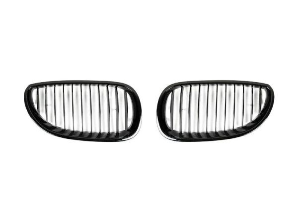 Autotecknic Replacement Grill BMW 5 Series (04-07) M5 (06-07) E60 - Glazing or Stealth Black Supply