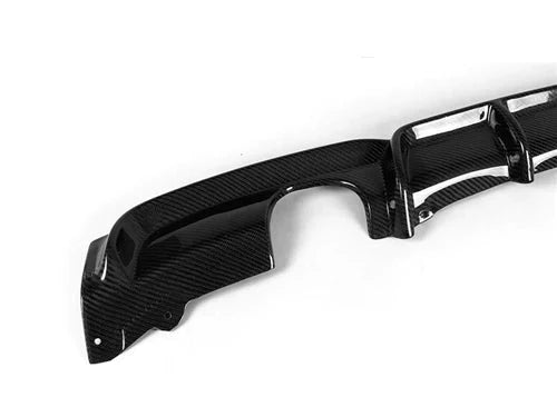 Autotecknic Rear Diffuser BMW 3 Series M-Sport F30 (12-16) [Dry Carbon Fiber] Extended Fin - Competition Hot on Sale