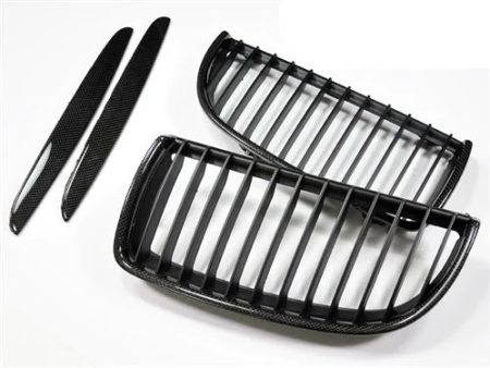 Autotecknic Grill BMW 3 Series E90 Sedan (2006-2008) Carbon Fiber on Sale