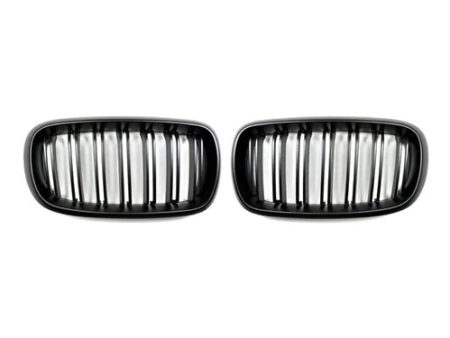 Autotecknic Grill BMW X5 F15 (14-18) Stealth Black   Glazing Black   Carbon Fiber Cheap