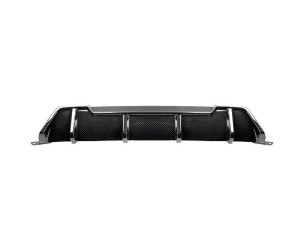 Autotecknic Rear Diffuser BMW 3 Series G20 (19-20) [Dry Carbon Fiber] Extended Fin - Competition For Discount