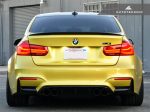 Autotecknic Rear Bumper Trim BMW M3 F80 (2015-2017) Carbon Fiber on Sale