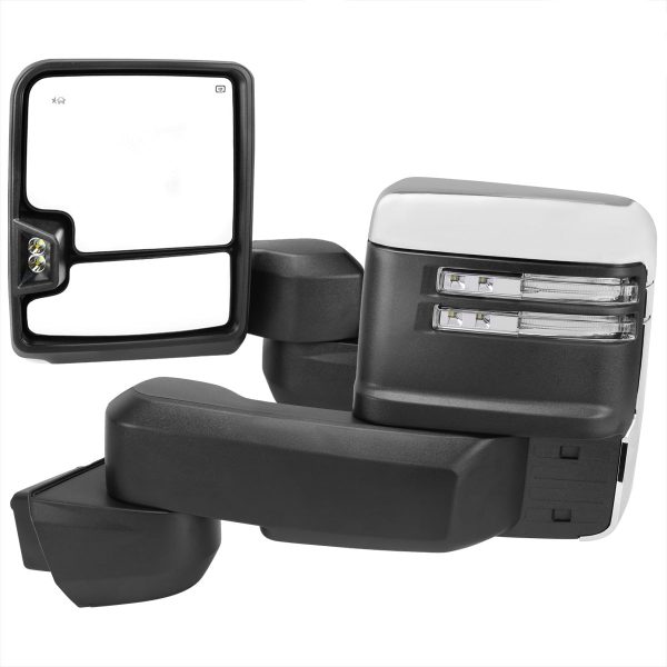 Spec-D Towing Mirrors GMC Sierra 2500HD & 3500HD (2020-2024) Power Heated & Expandable Supply