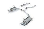 Yonaka Exhaust Subaru WRX & STi Sedan (15-21) 3  Catback w  Quad Polished Tips Online now