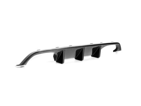 Autotecknic Rear Diffuser BMW M3 F80 (15-17) [Dry Carbon Fiber] Extended Fin - Competition Cheap