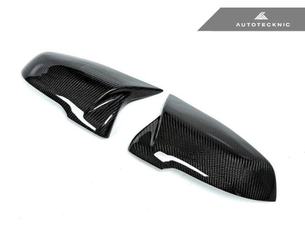 Autotecknic Replacement Mirror Covers BMW 2 Series F44 Gran Coupe (21-22) [M Inspired] Carbon Fiber Online now