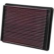 K&N Air Filter Chevy Silverado 6.0L 6.2L 6.6L 8.1L V8 (01-19) Performance Replacement - 33-2135 Online Sale