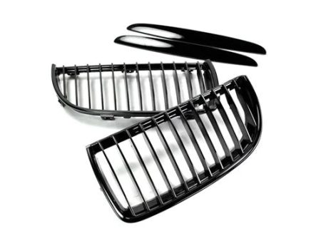 Autotecknic Replacement Grill BMW 3 Series E90 E91 (06-11) Glazing or Stealth Black For Discount