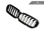 Autotecknic Grill BMW 5 Series G30 LCI (2021-2022) Glazing Black Hot on Sale